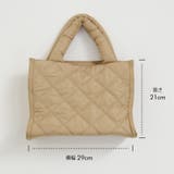 ハンド・ショルダーの2wayで使える! キルティングハンドバッグ | aquagarage | 詳細画像5