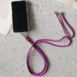 パープル | ショルダースタイルで両手を自由に♪パラコードスマホストラップ | aquagarage
