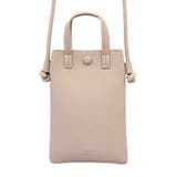 ベージュ | ポケット感覚で気軽に使える!サブポーチにも便利なミニショルダーバッグ | aquagarage