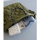 お出かけやマザーズバッグとしても活躍！キルト2wayトートバック | aquagarage | 詳細画像12 