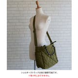 お出かけやマザーズバッグとしても活躍！キルト2wayトートバック | aquagarage | 詳細画像13 