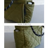 お出かけやマザーズバッグとしても活躍！キルト2wayトートバック | aquagarage | 詳細画像7 