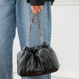 ブラック | チェーンミニショルダーバッグ レディース | aquagarage