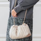 アイボリー | チェーンミニショルダーバッグ レディース | aquagarage