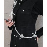 ビーズリボンストラップ レディース パール | aquagarage | 詳細画像4