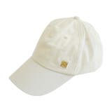 アイボリー | 季節問わずに使える！ロゴプレートキャップ | aquagarage