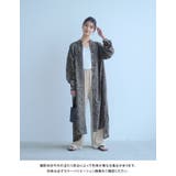光沢感がカジュアルコーデを格上げ！セルフカットリブワイドパンツ | aquagarage | 詳細画像8 