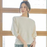 女性らしいリラクシーなドルマンスリーブニット | aquagarage | 詳細画像2