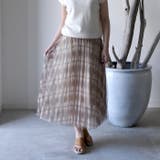 ベージュ | チュールスカート プリーツスカート レディース | aquagarage