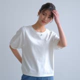 立体感のある袖が女性らしい抜け感を演出! バルーン袖カットソー | aquagarage | 詳細画像2