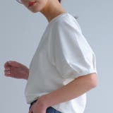 立体感のある袖が女性らしい抜け感を演出! バルーン袖カットソー | aquagarage | 詳細画像8