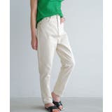 ホワイト | オールシーズン着回せる万能アイテム!ハイウエストデニムパンツ | aquagarage