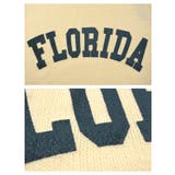 胸元のロゴプリントが存在感を高めてくれる!ロゴプリントニットトップス | aquagarage | 詳細画像12