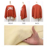 胸元のロゴプリントが存在感を高めてくれる!ロゴプリントニットトップス | aquagarage | 詳細画像18