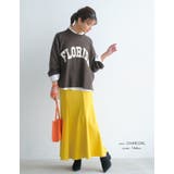 胸元のロゴプリントが存在感を高めてくれる!ロゴプリントニットトップス | aquagarage | 詳細画像19