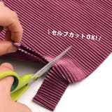 動くたびに表情豊かに揺れる！セルフカットリブ プリーツストレートパンツ | aquagarage | 詳細画像6 