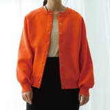 カジュアルにもきれいめにも着られる!スナップボタンニットカーディガン | aquagarage | 詳細画像2