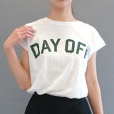 オフホワイト | 大人っぽく綺麗に着られる♪フォトプリントTシャツ | aquagarage