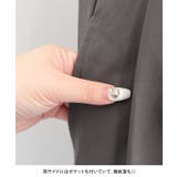 ゆったりしたシルエットで美しいラインを演出!ウエストタックコクーンパンツ | aquagarage | 詳細画像6