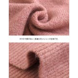 ゆるっとシルエットでこなれた印象の深Vネックニットトップス | aquagarage | 詳細画像14