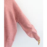 ゆるっとシルエットでこなれた印象の深Vネックニットトップス | aquagarage | 詳細画像16