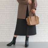 ブラック | ナイロンキルトタイトスカート 春 秋 冬 M | aquagarage