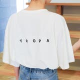 オフホワイト | シンプルながら存在感のある1枚♪バックロゴTシャツ | aquagarage