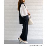 顔周りがスッキリ見せできるVネックスラッシュポケットベスト | aquagarage | 詳細画像16 