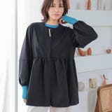 ブラック | ペプラムトップス | aquagarage