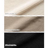 ボトルネック配色リブニットトップス 春 秋 冬 M レディース | aquagarage | 詳細画像19