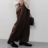 ブラウン | バレルレッグパンツ レディース 春 夏 秋 M | aquagarage