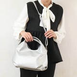 シルバー | 小ぶりながらも使いやすさ抜群のコロンプチショルダーバッグ | aquagarage