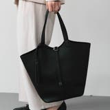 ブラック | タッセル付きA4トートバッググ レディース | aquagarage