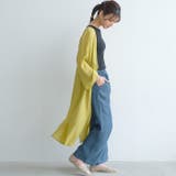 環境にやさしいエコ素材使用！テンセルデニムワイドパン | aquagarage | 詳細画像2 