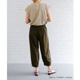ゆったり楽ちんな穿き心地が魅力! やわらかレーヨンバルーンパンツ | aquagarage | 詳細画像8