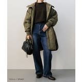 ウエストドロストキルティングコート 秋 冬 M | aquagarage | 詳細画像11 