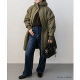 ウエストドロストキルティングコート 秋 冬 M | aquagarage | 詳細画像12 