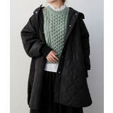 ウエストドロストキルティングコート 秋 冬 M | aquagarage | 詳細画像5 