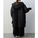 ウエストドロストキルティングコート 秋 冬 M | aquagarage | 詳細画像6 