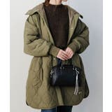 ウエストドロストキルティングコート 秋 冬 M | aquagarage | 詳細画像9 