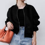 ブラック | ダンボールシアーブルゾン レディース 春 秋 冬 | aquagarage