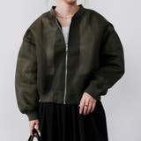 カーキ | ダンボールシアーブルゾン レディース 春 秋 冬 | aquagarage