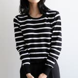 選べるVネックorUネックorタートルネック♪おうちで洗えるボーダーor無地ニッ… | aquagarage | 詳細画像2