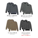 選べるVネックorUネックorタートルネック♪おうちで洗えるボーダーor無地ニッ… | aquagarage | 詳細画像4