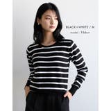 選べるVネックorUネックorタートルネック♪おうちで洗えるボーダーor無地ニッ… | aquagarage | 詳細画像9