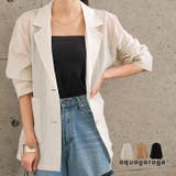 シアーテーラードジャケット 春 夏 秋 M | aquagarage | 詳細画像1 