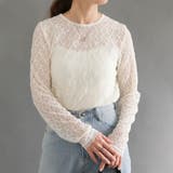 アイボリー | レースシアートップス 春 夏 秋 冬 レディース | aquagarage