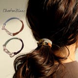 大ぶりのチェーンがアクセント!こなれ感たっぷりなチェーンモチーフヘアゴム | aquagarage | 詳細画像1
