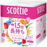 スコッティ フラワー3倍長持ち 4ロール ダブル | Shoplimart# | 詳細画像1