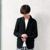 ブラック(イタリアン) | カルゼ編み カットジャケット メンズ | ARCADE